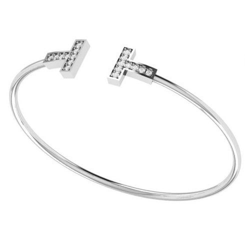 Parvati Diamond Bangle Bracelet